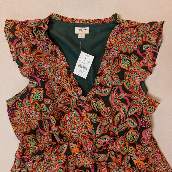 JCrew Floral Dress NWT - Picture 3 of 4